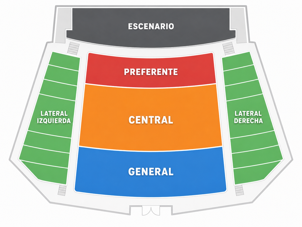Mapa del recinto - KENIA OS - KARMAFEST CIUDAD DEL CARMEN